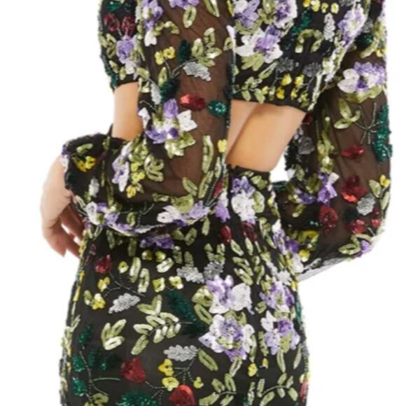 $598 NWT Mac duggal gown size 10 - Picture 4 of 11